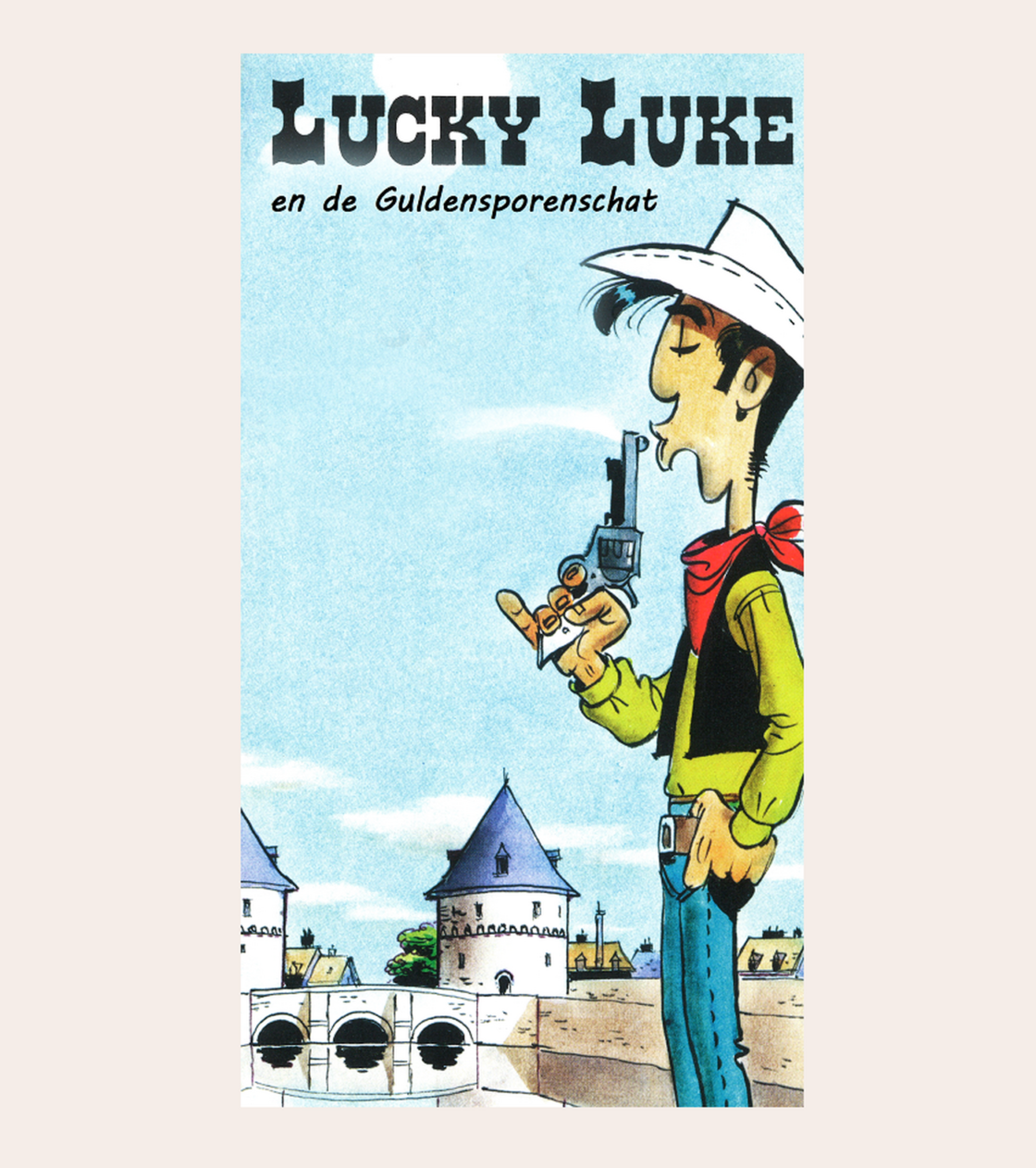 Lucky Luke en de Guldensporenschat (Stadsspel)